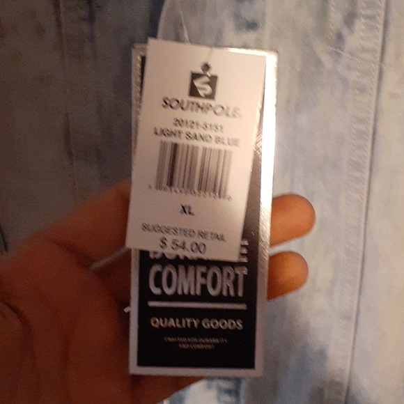 New south pole Jean jacket for men - Picture 2 of 3